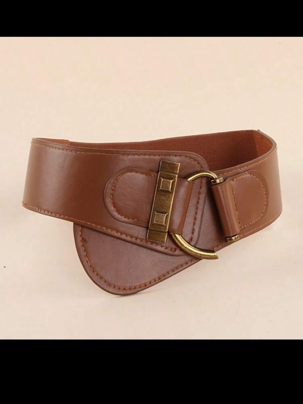 🤎 PLUS Faux Leather Stretch Belt 🤎 - Picture 3 of 5